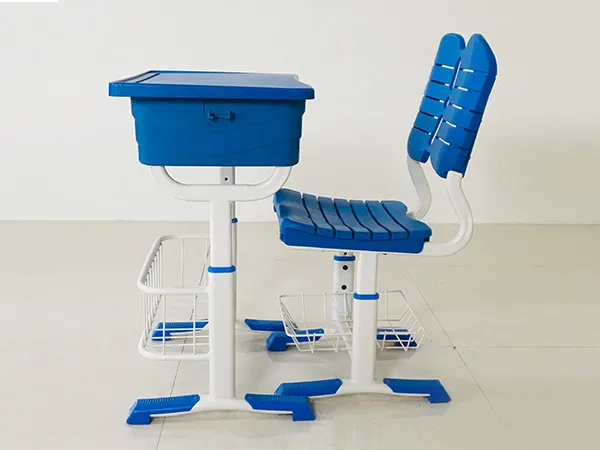 Plastic chair and table set