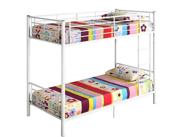 The size of the student apartment bed and the height of the guardrail