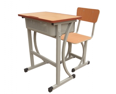 Single Student Desk and Chair Set
